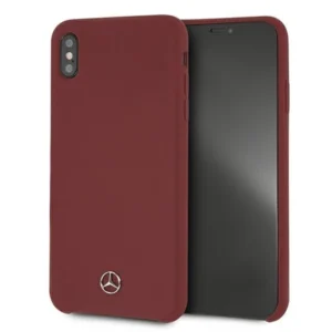 Mercedes MEHCI65SILRE iPhone Xs Max czerwony/red hardcase Silicone Line