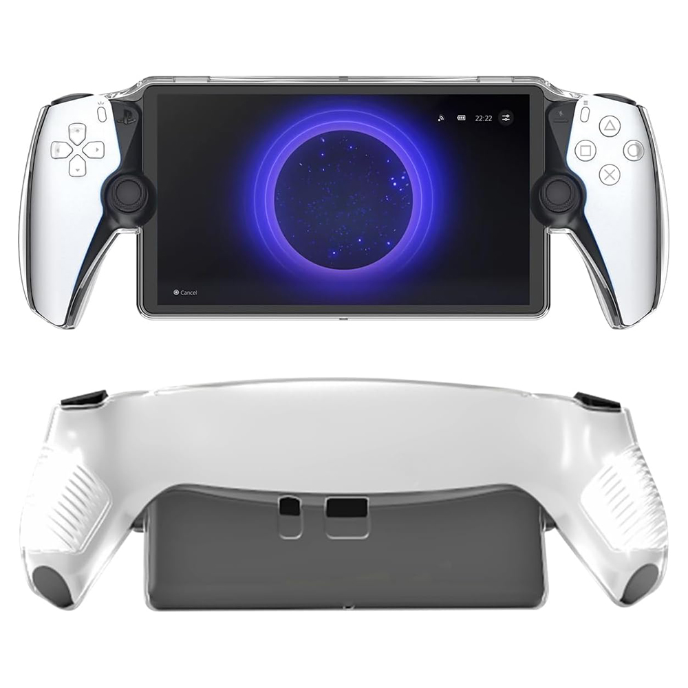 Techsuit - Bright Silicone Case - PlayStation Portal Remote Player - Clear