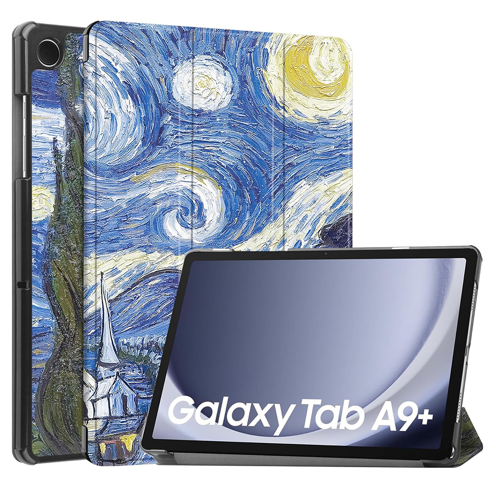 Techsuit - FoldPro - Samsung Galaxy Tab A9 Plus - Starry Night