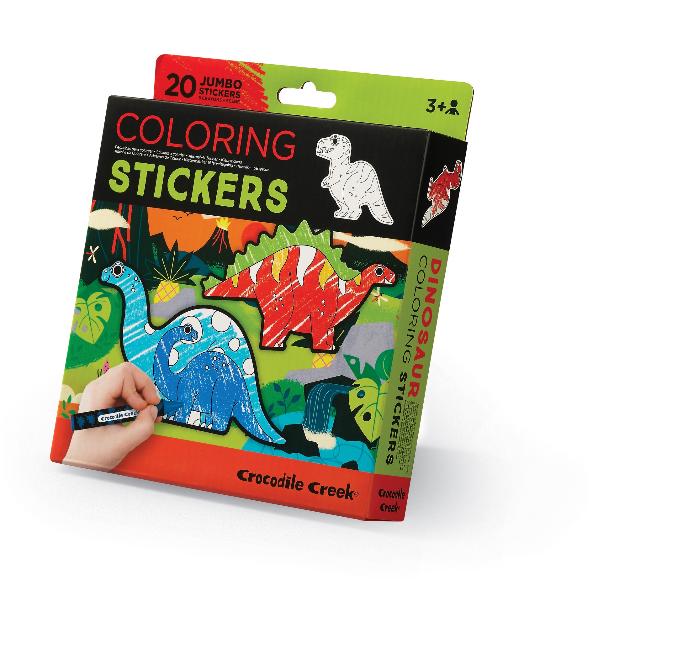 Coloring Stickers Dinosaur