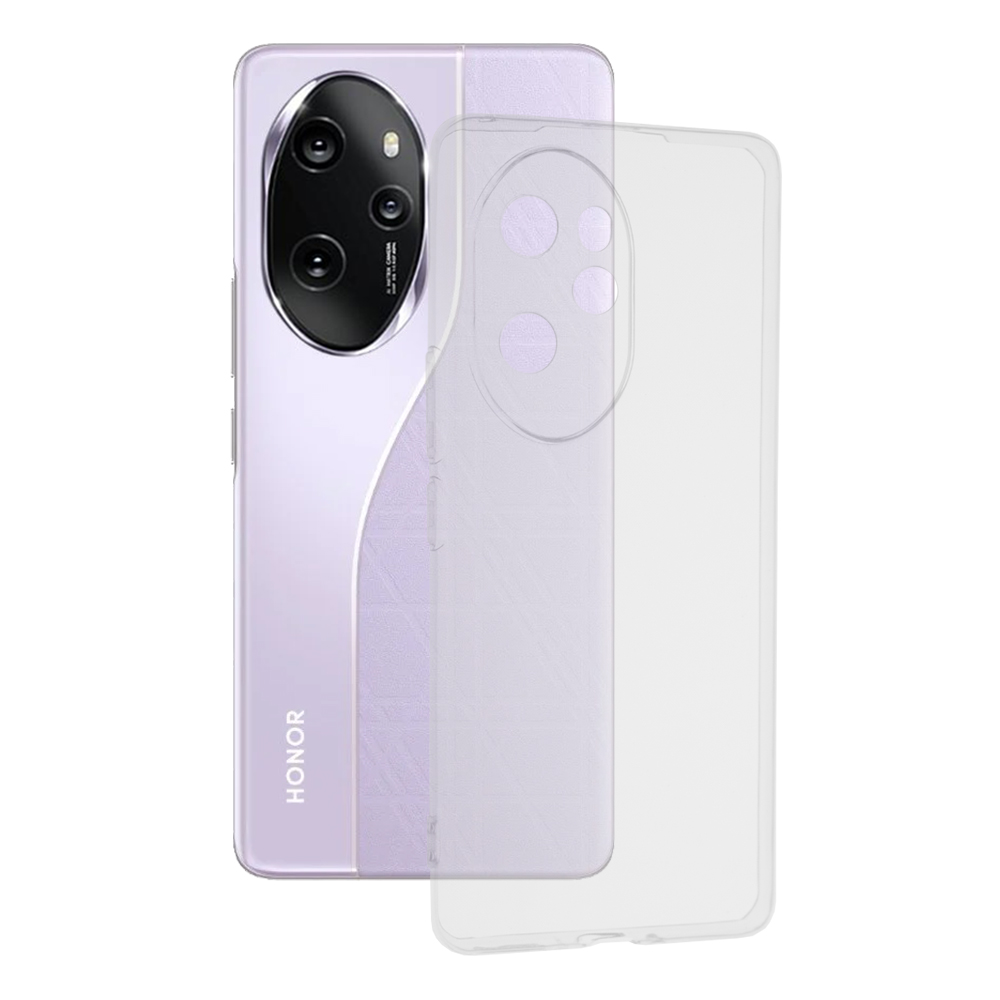 Techsuit - Clear Silicone - Honor 100 Pro - Transparent