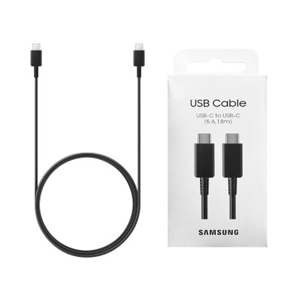 Samsung - Original Data Cable (EP-DX510JBEGEU) - Type-C to Type-C Fast Charging 5A