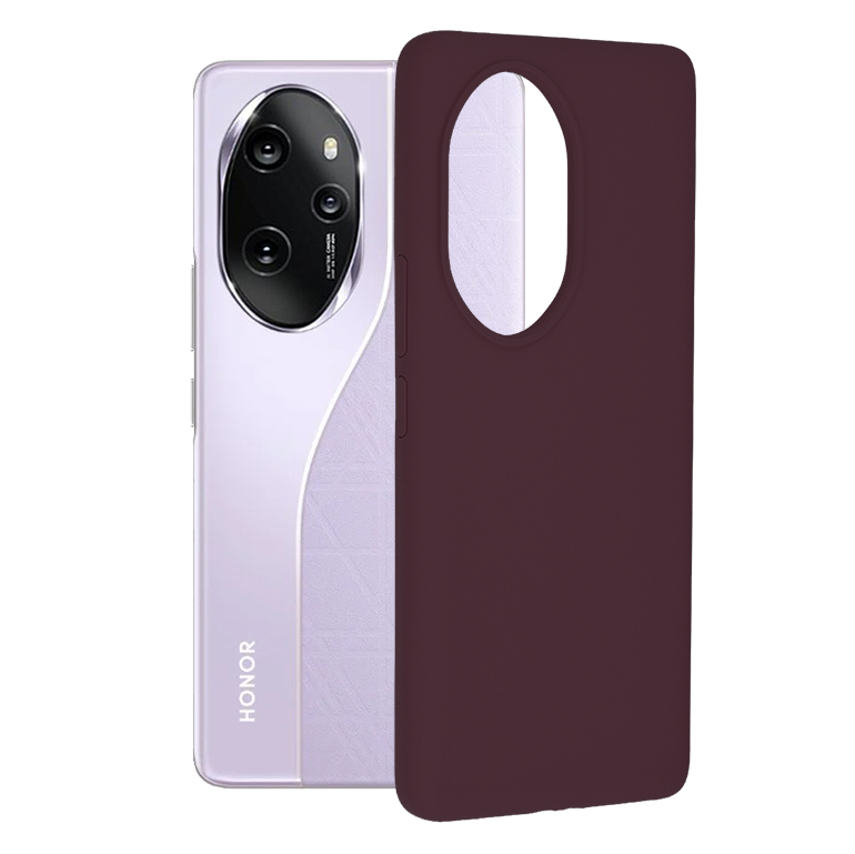 Techsuit - Soft Edge Silicone - Honor 100 Pro - Plum Violet