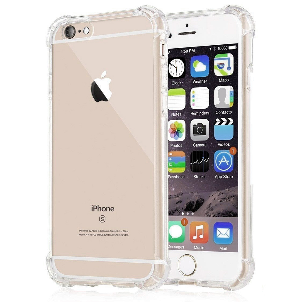 Techsuit - Shockproof Clear Silicone - iPhone 7 / iPhone 8 / iPhone SE 2