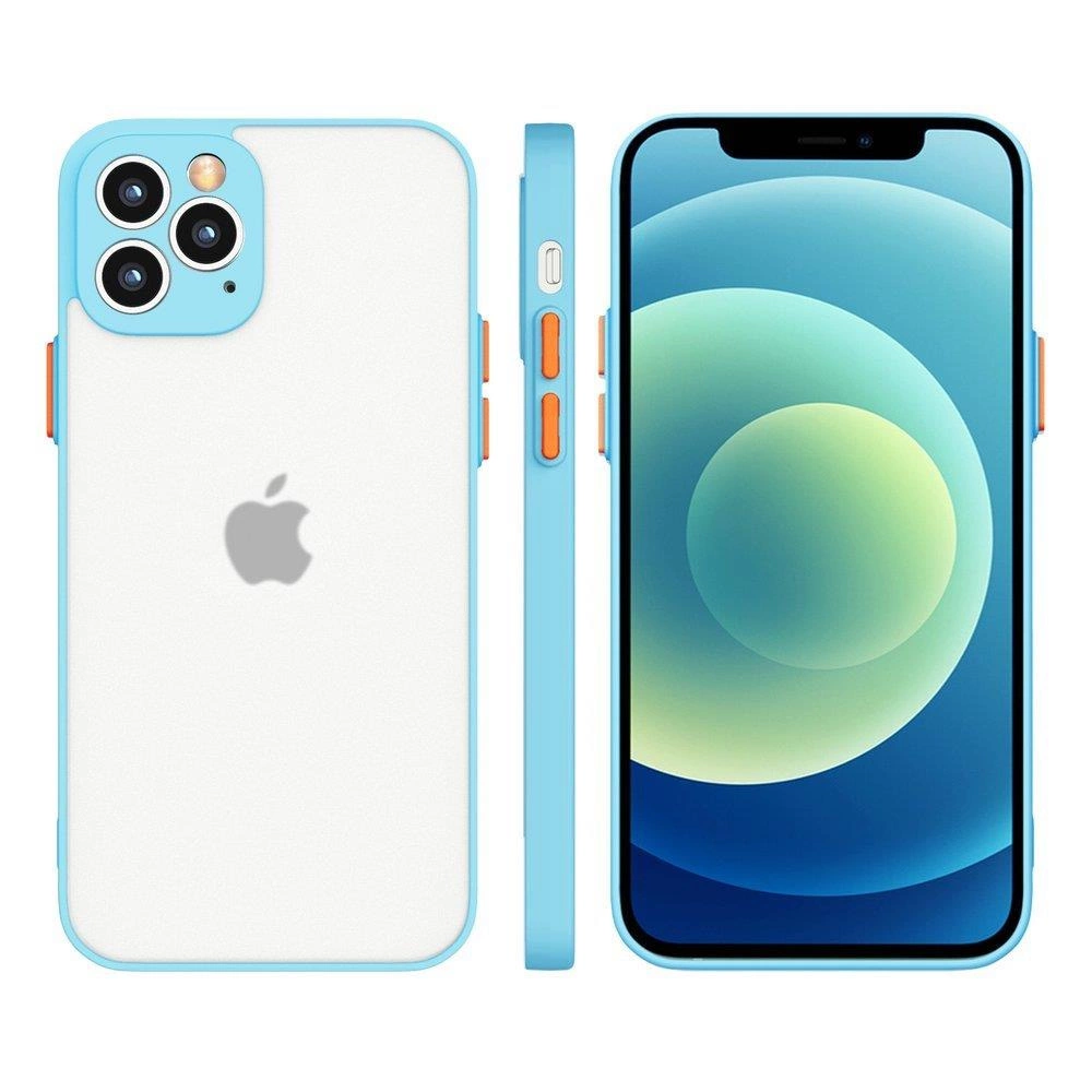 Milky Case Silicone Flexible Translucent Case for Xiaomi Redmi 9T Blue