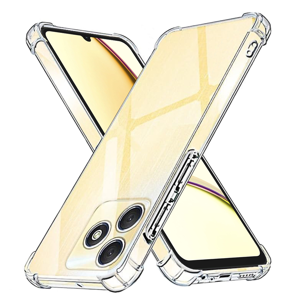 Techsuit - Shockproof Clear Silicone - Realme C53 - Clear