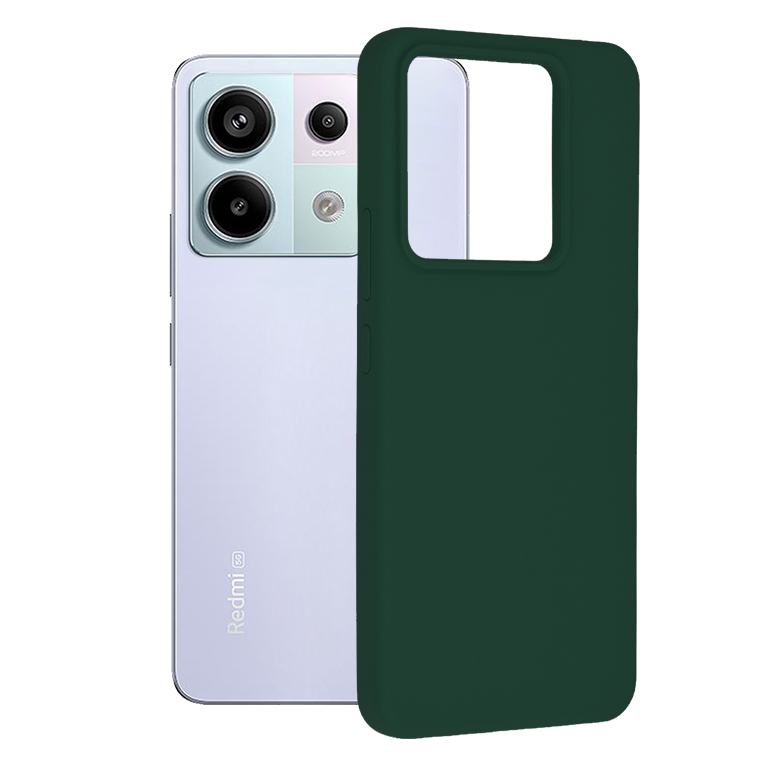 Techsuit - Soft Edge Silicone - Xiaomi Redmi Note 13 Pro 5G / Poco X6 - Dark Green