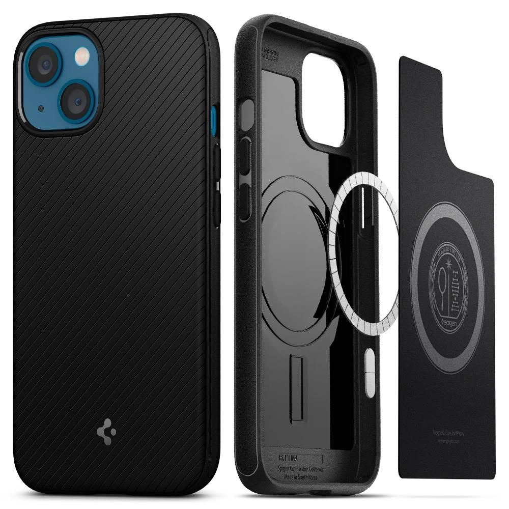 Spigen Mag Armor Case with MagSafe for iPhone 13 - Matte Black