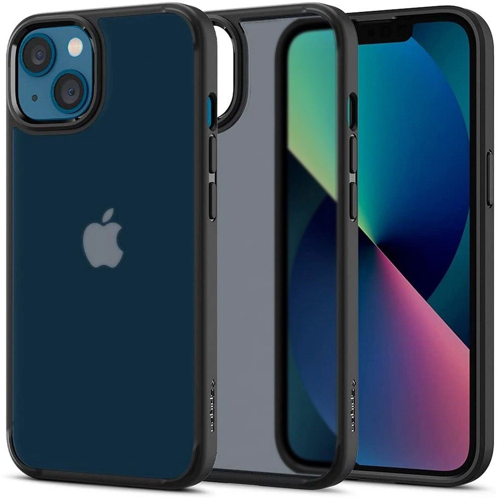 Spigen Ultra Hybrid iPhone 13 Case - Matte Black