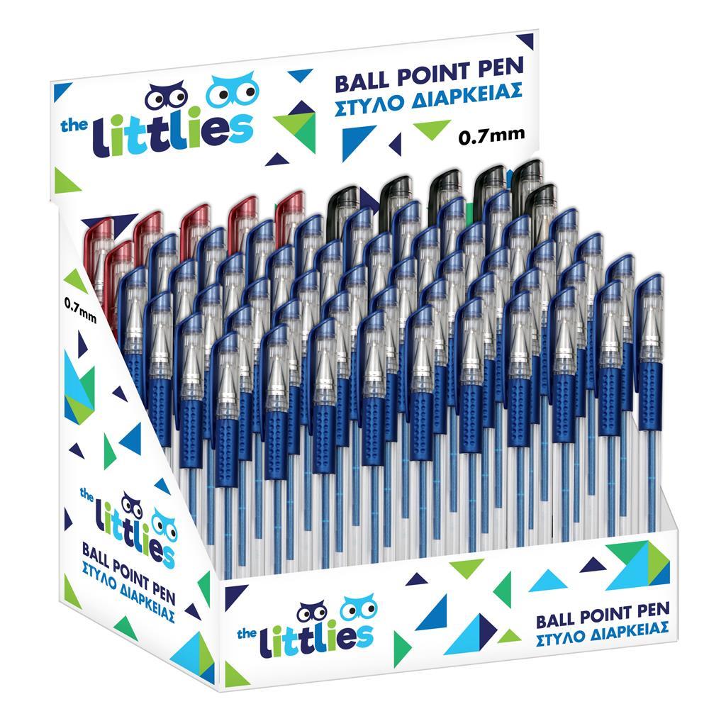 ΣΤΥΛΟ ΚΑΠΑΚΙ 07mm 3ΧΡΩΜ BALL POINT THE LITTLIES