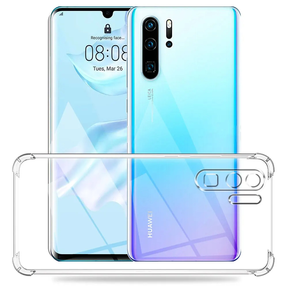 Techsuit - Shockproof Clear Silicone - Huawei P30 Pro / P30 Pro New Edition - Clear