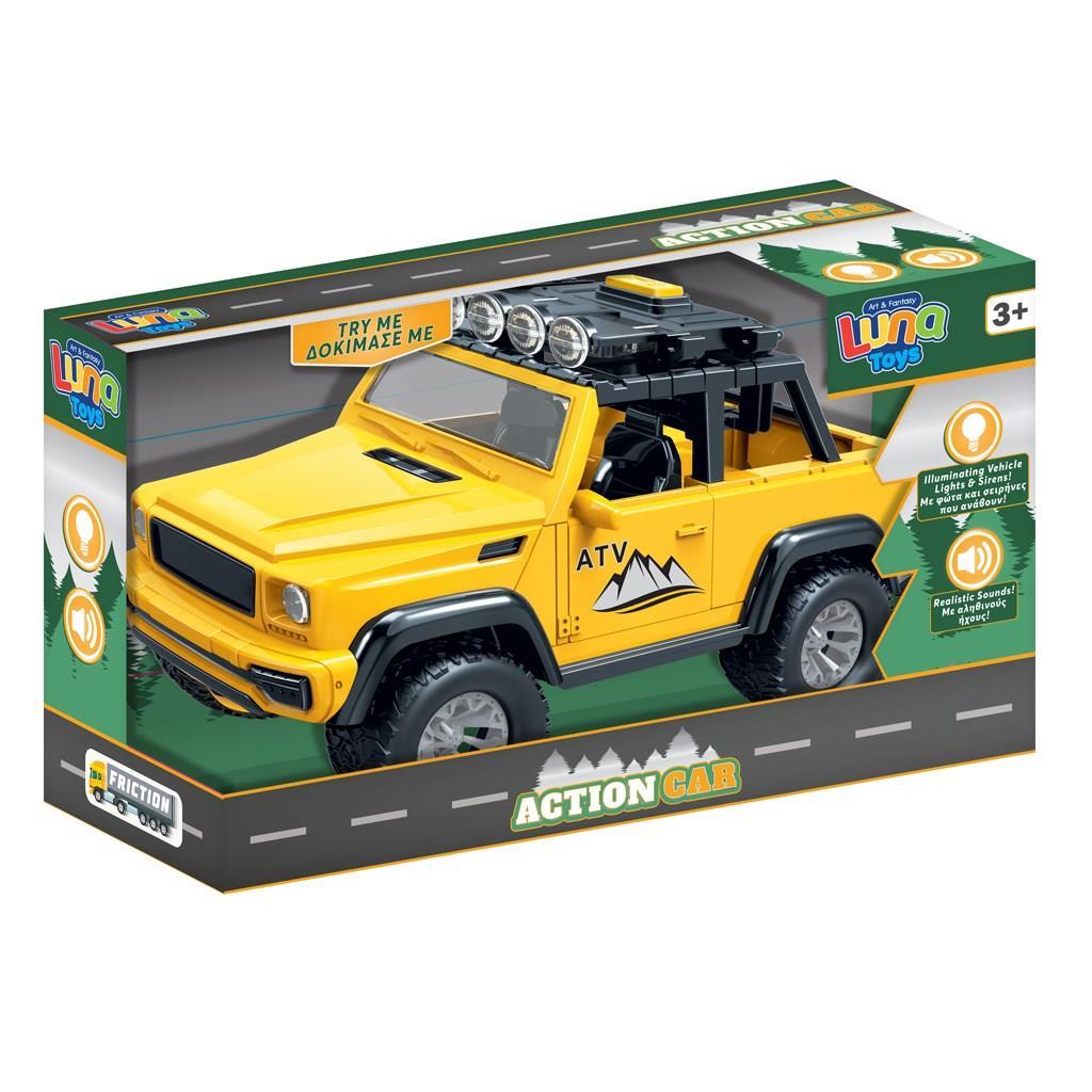 Όχημα Τζίπ AVT Friction Luna Toys 1:16