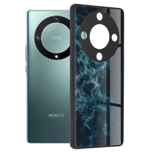 Techsuit - Glaze Series - Honor Magic5 Lite - Blue Nebula