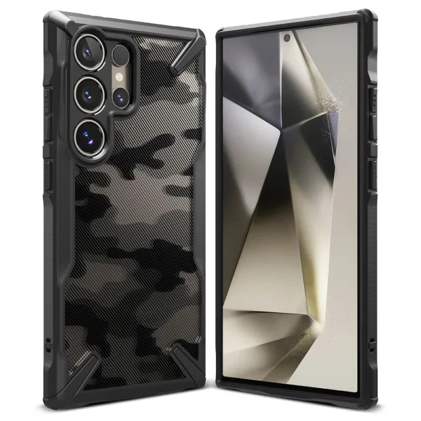 Ringke - Fusion X Design - Samsung Galaxy S24 Ultra - Camo Black