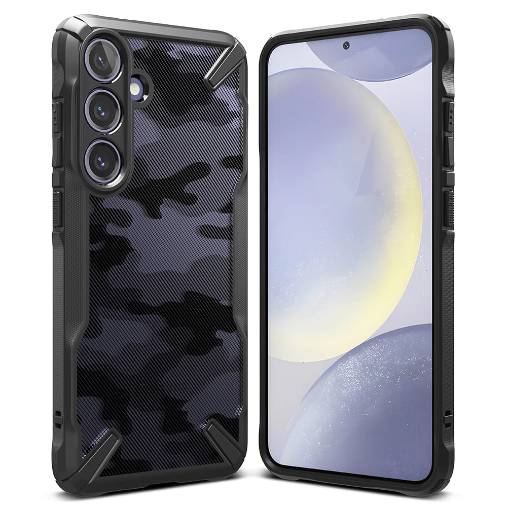 Ringke - Fusion X Design - Samsung Galaxy S24 - Camo Black