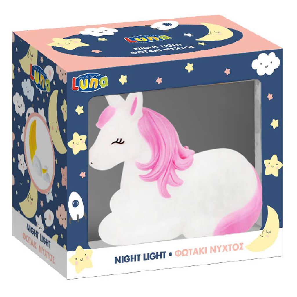 Φωτάκι Νυκτός Luna Toys Μονόκερος