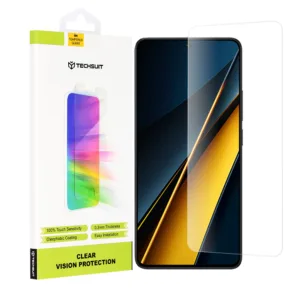 Techsuit - Clear Vision Glass - Xiaomi Poco X6 Pro - Transparent