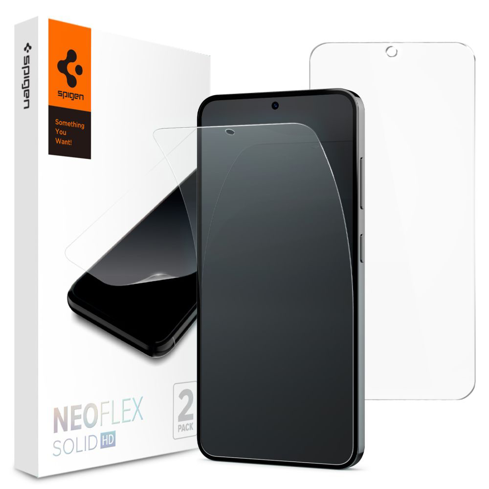 Spigen - Neo Flex (2 pack) - Samsung Galaxy S24 - Clear