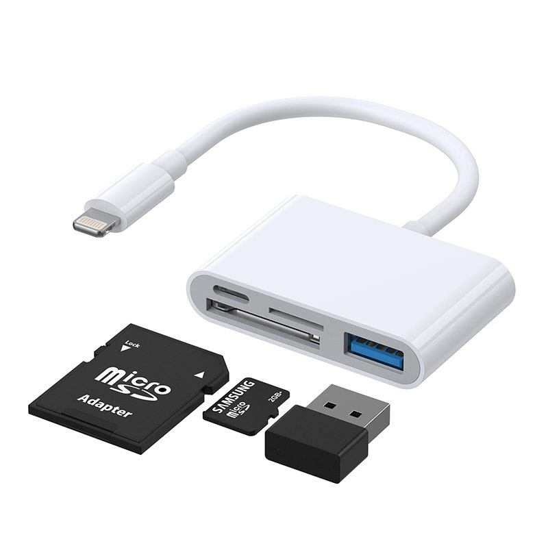 Joyroom S-H142 Lightning OTG HUB - USB-A 3.2 / Lightning / SD