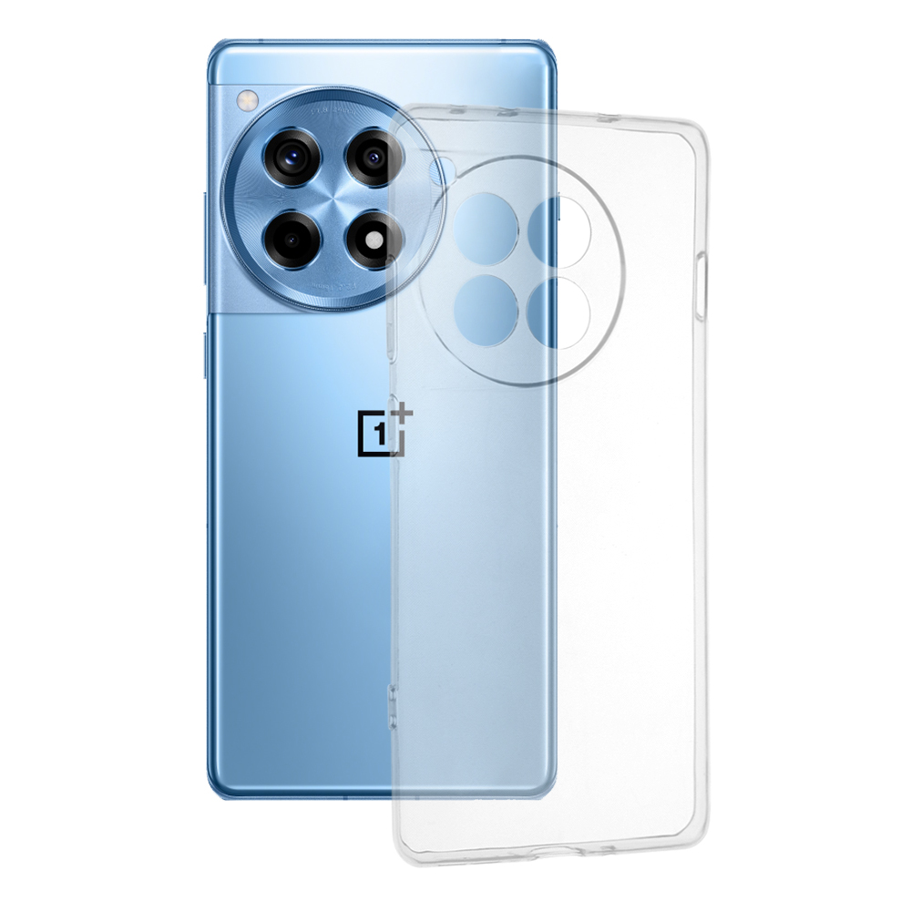 Techsuit - Clear Silicone - OnePlus 12R - Transparent