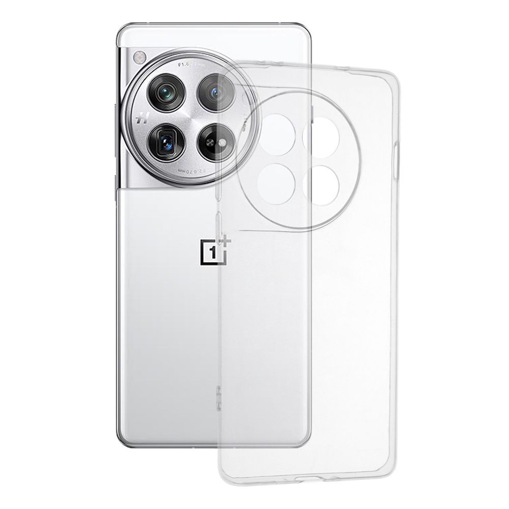 Techsuit - Clear Silicone - OnePlus 12 - Transparent