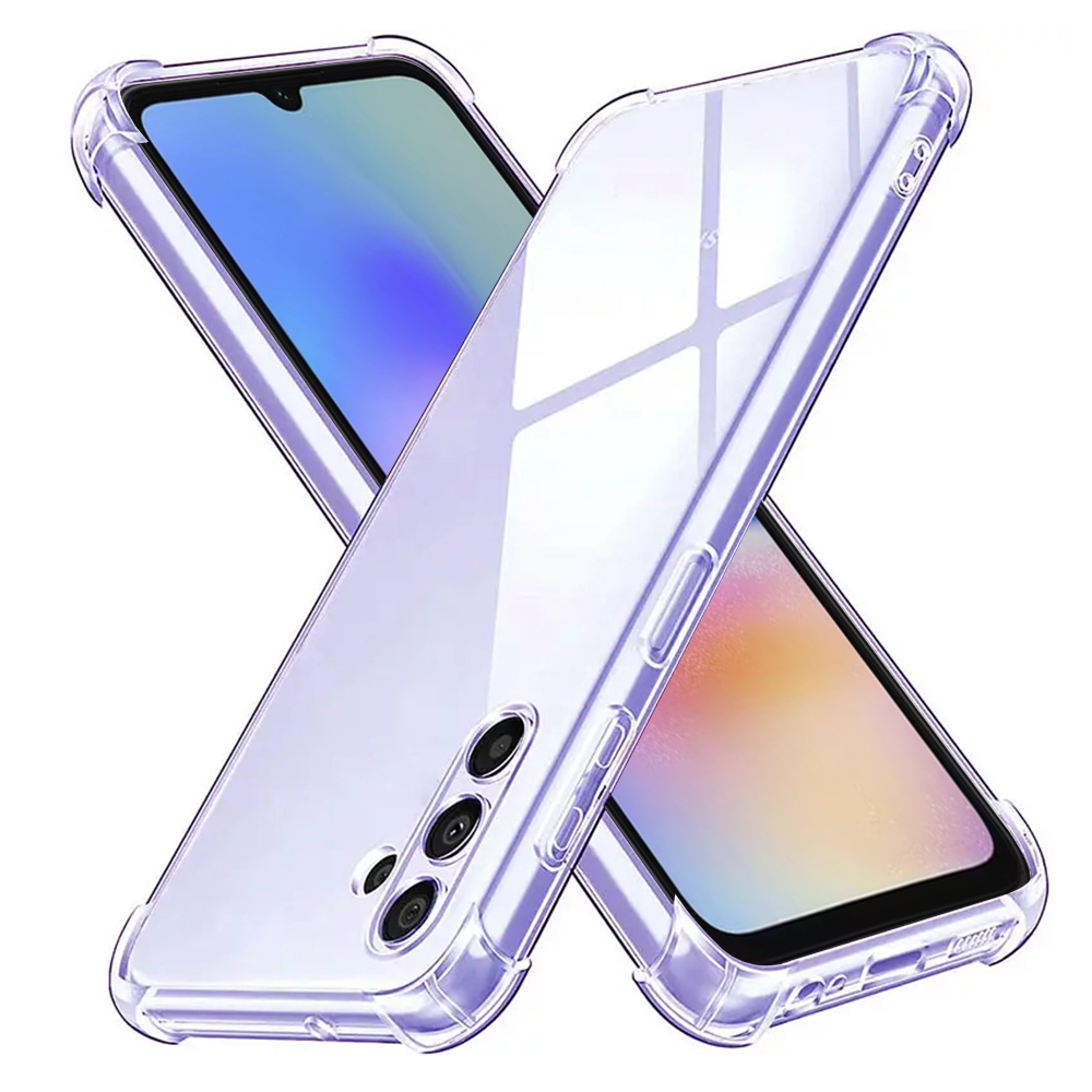 Techsuit - Shockproof Clear Silicone - Samsung Galaxy A05s - Clear