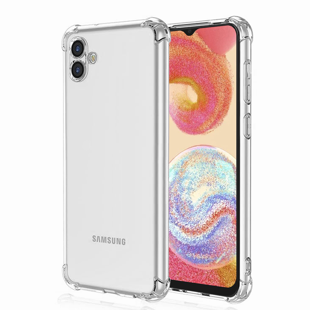 Techsuit - Shockproof Clear Silicone - Samsung Galaxy A04e / M04 - Clear