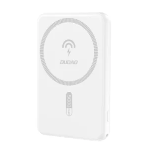 Dudao K14S USB-A / USB-C / MagSafe wireless powerbank 20W 5000mAh - white