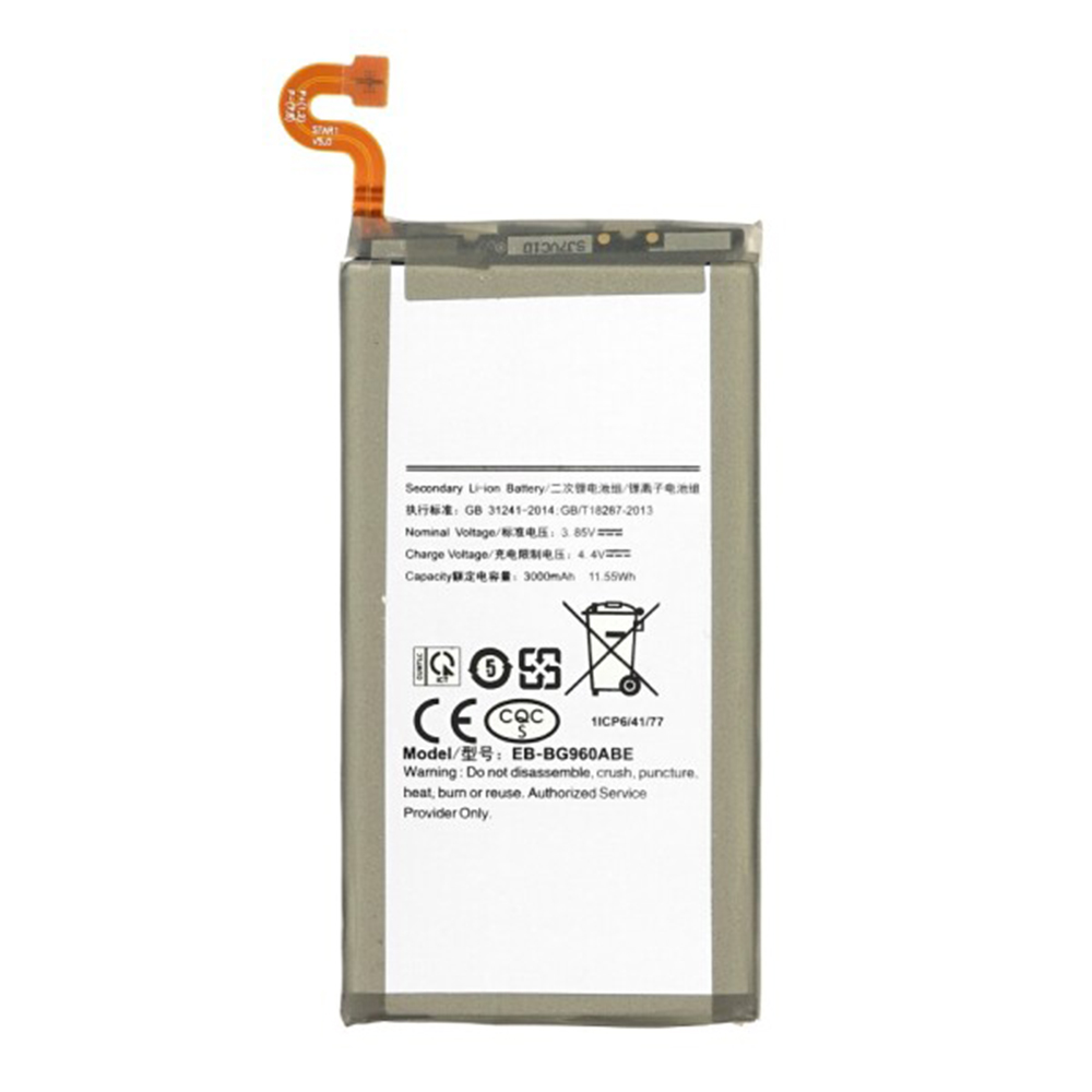 OEM - Smartphone Battery EB-BG960ABE (11484) - Samsung Galaxy S9 (SM-G960F) - 3000mAh - Grey