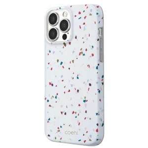 Uniq Coehl Terrazzo case for iPhone 13 Pro / iPhone 13 - white