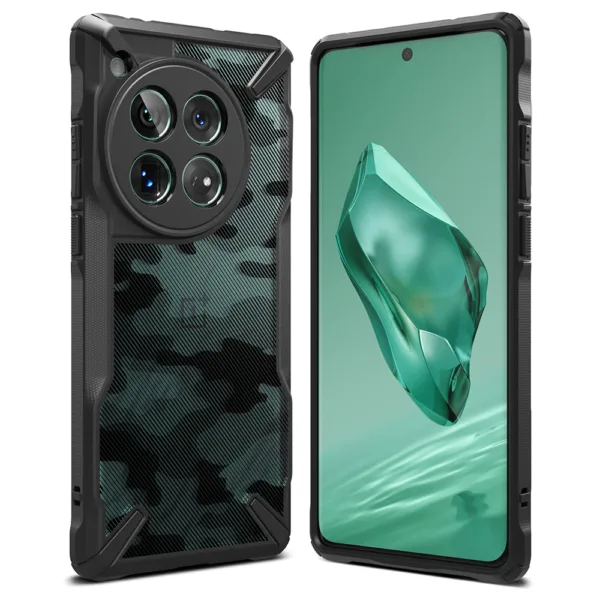 Ringke - Fusion X Design - OnePlus 12 - Camo Black