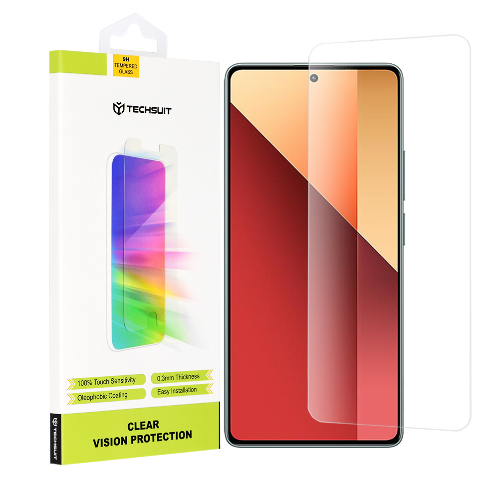 Techsuit - Clear Vision Glass - Xiaomi Redmi Note 13 Pro 4G / Poco M6 Pro 4G - Transparent