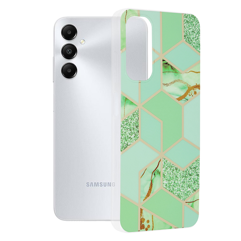 Techsuit - Marble Series - Samsung Galaxy A05s - Green Hex