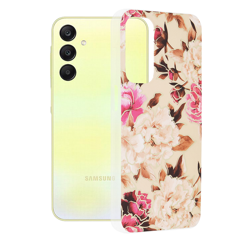 Techsuit - Marble Series - Samsung Galaxy A25 5G - Mary Berry Nude