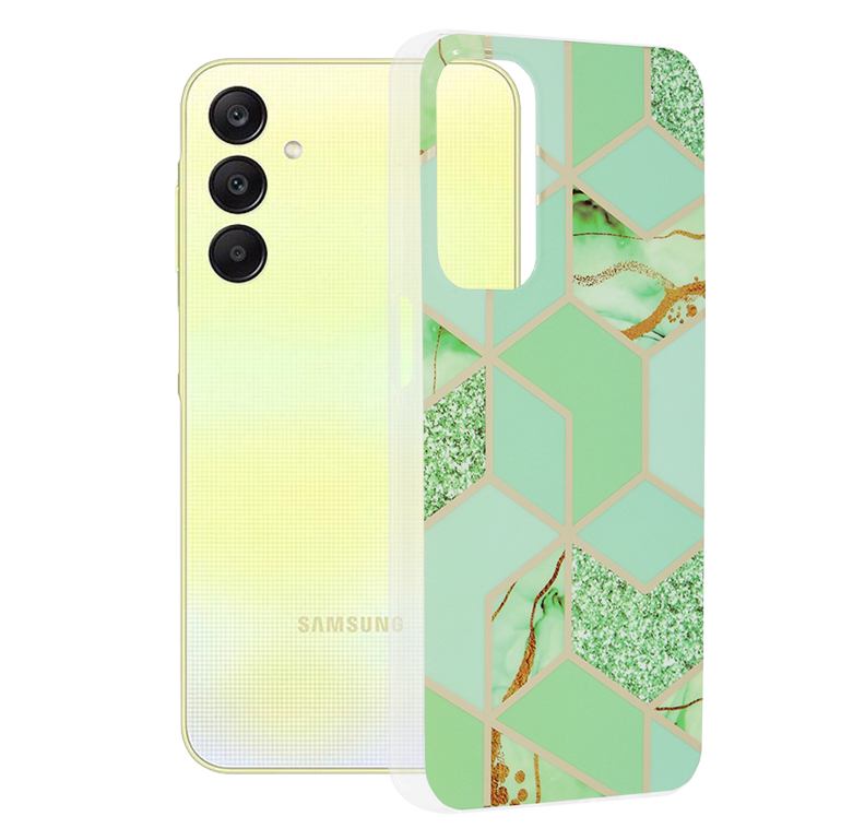 Techsuit - Marble Series - Samsung Galaxy A25 5G - Green Hex