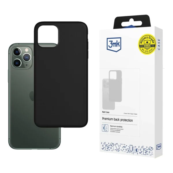 Apple iPhone 12/12 Pro - 3mk Matt Case black