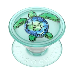 PopSockets - PopGrip - PlantCore Translucent Tortuga