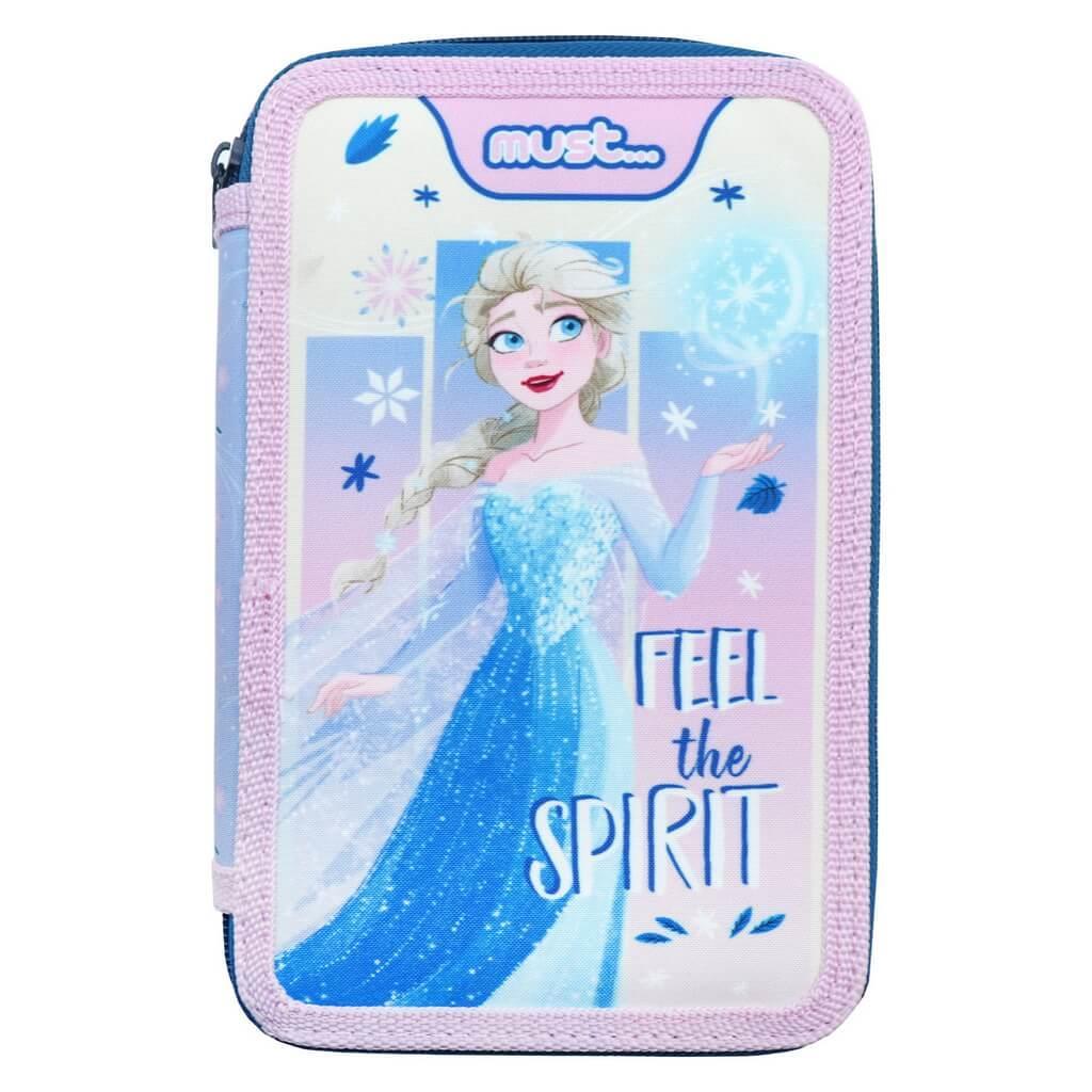 Σχολική Κασετίνα Τριπλή Γεμάτη Disney Frozen Feel The Spirit Must