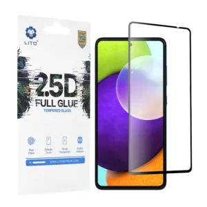 Lito - 2.5D FullGlue Glass - Samsung Galaxy A52 4G / A52 5G / A52s 5G - Black