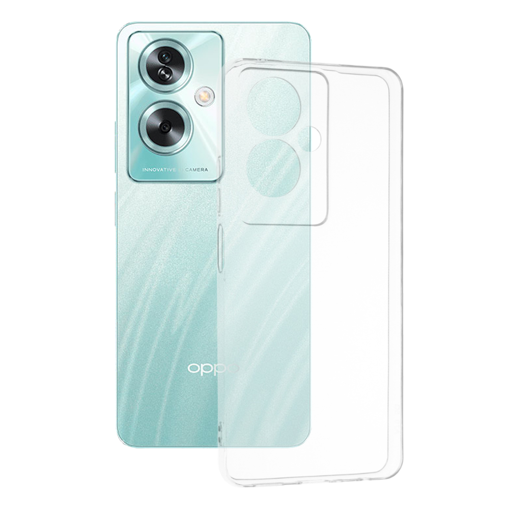 Techsuit - Clear Silicone - Oppo A79 5G / OnePlus Nord N30 SE - Transparent