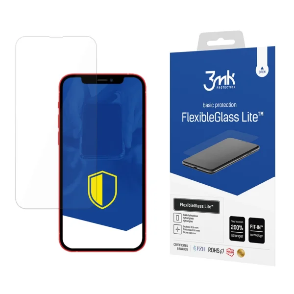 Tempered glass for iPhone 13 Pro Max hybrid flexi 6H from the 3mk FlexibleGlass Lite series