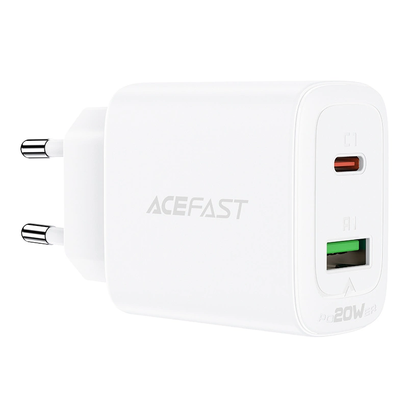 Acefast wall charger USB Type C / USB 20W