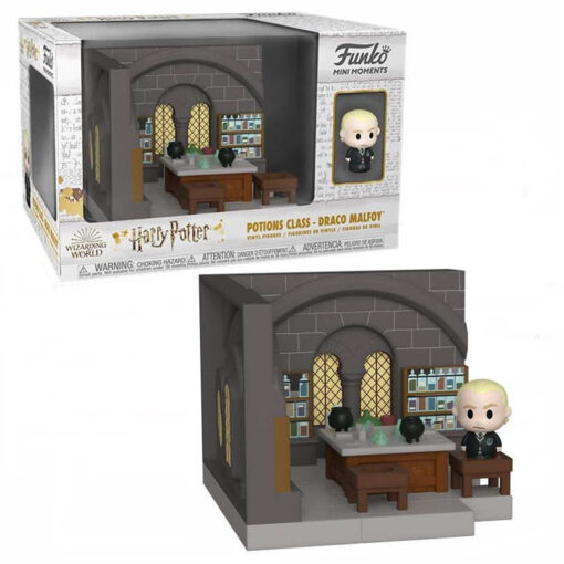 FUNKO POP! DIORAMA HARRY POTTER : MINI MOMENTS POTIONS CLASS DRACO MALFOY