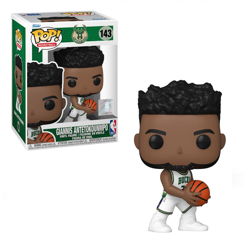 FUNKO POP! BASKETBALL NBA: MILWAUKEE BUCKS - GIANNIS ANTETOKOUNMPO (CITY EDITION 2021) #143 VINYL FI