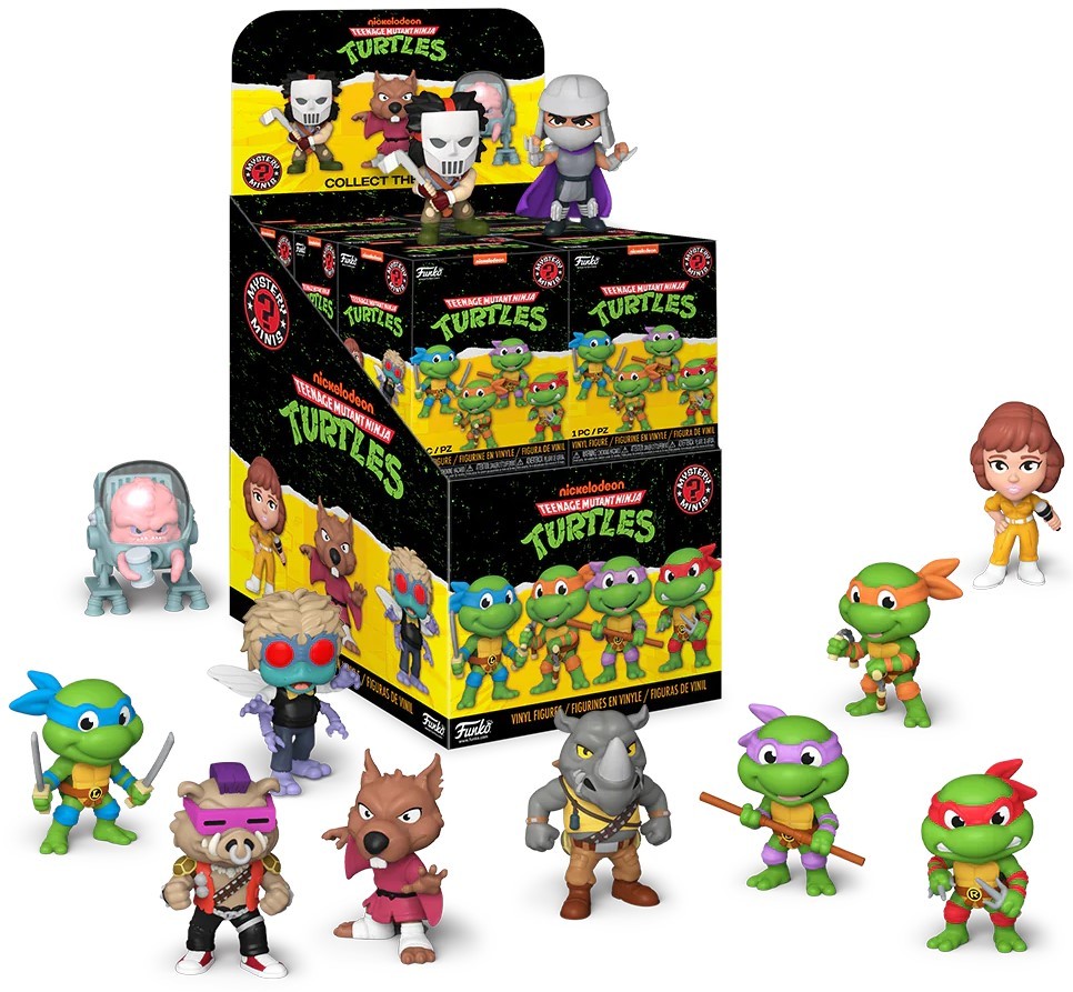 FUNKO MYSTERY MINIS: TEENAGE MUTANT NINJA TURTLES VINYL FIGURE (BLIND BOX/RANDOM)