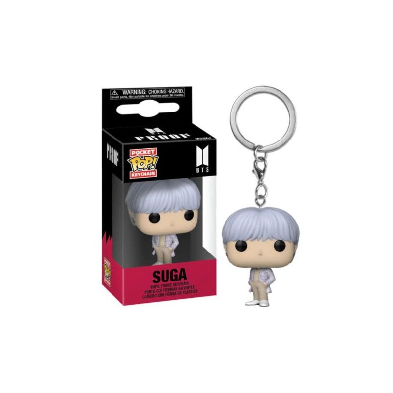 FUNKO POCKET POP! BTS - SUGA VINYL FIGURE KEYCHAIN