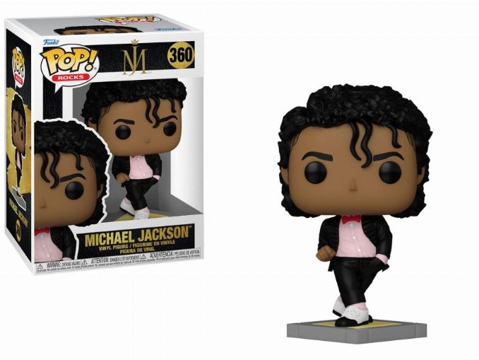 FUNKO POP! ROCKS: MICHAEL JACKSON (BILLIE JEAN) #360 VINYL FIGURE