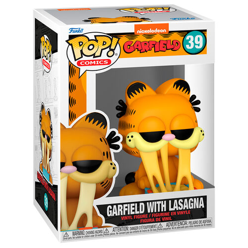 FUNKO POP! COMICS: GARFIELD – GARFIELD WITH LASAGNA PAN # VINYL FIGURE