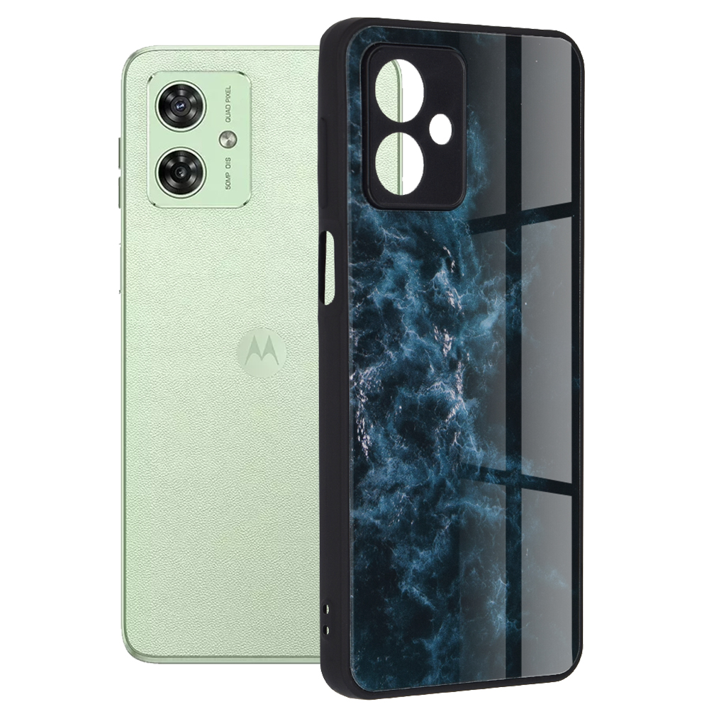 Techsuit - Glaze Series - Motorola Moto G54 - Blue Nebula