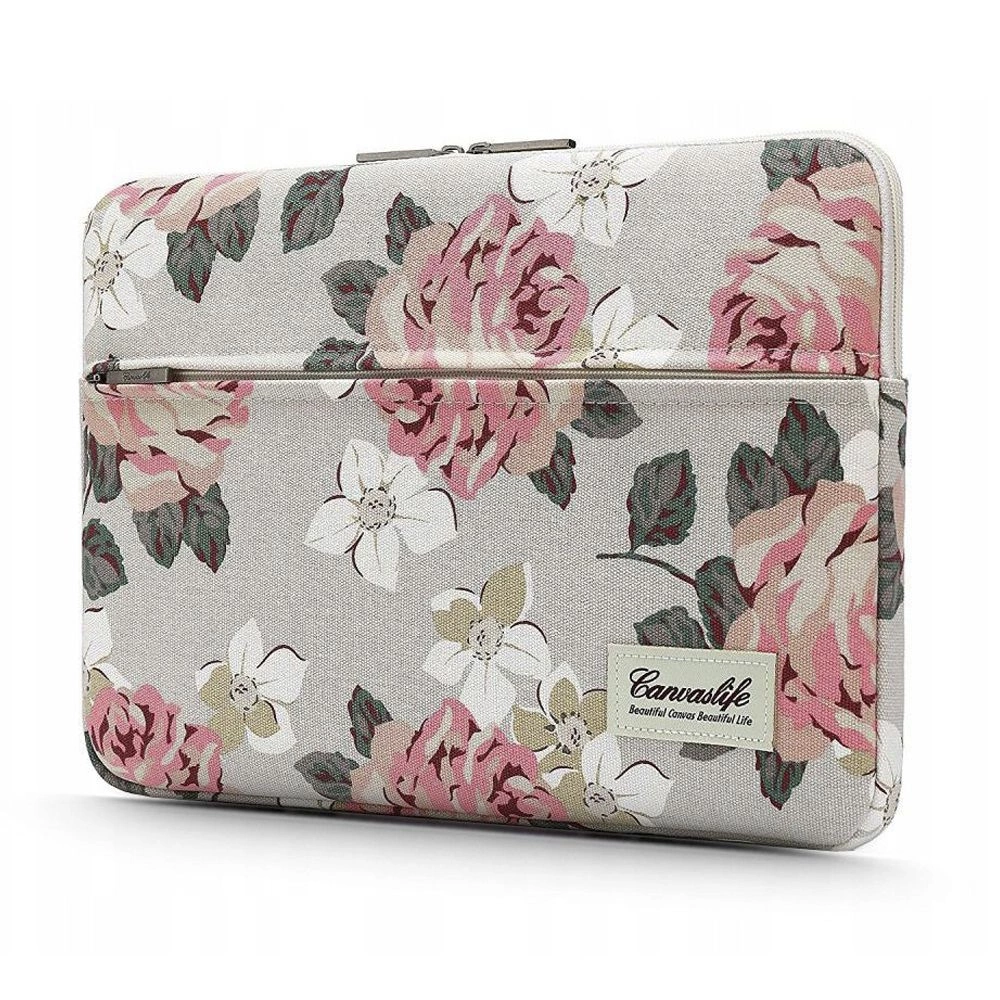 Canvaslife Sleeve for 13-14'' Laptop - White and Pink